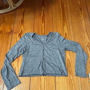 American Eagle soft and sexy cropped Long sleeve